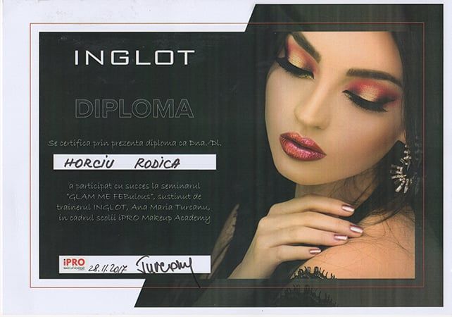 Acreditare Inglot